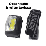 Tehokas halpa LED otsalamppu (AAA paristoilla)-Jahtimaailma.fi